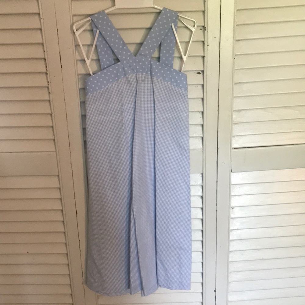Children’s Blue summer gingham dress. NWT!